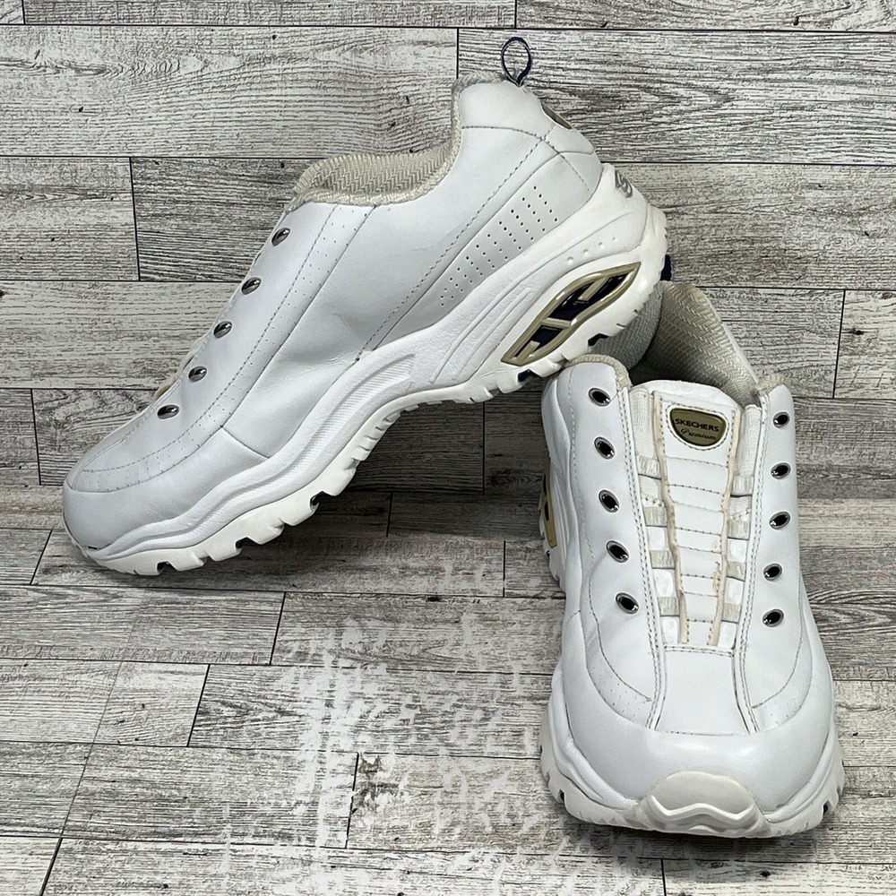 Skechers Sport Premium Premix 1704 White Casual Shoes Women Size 10
